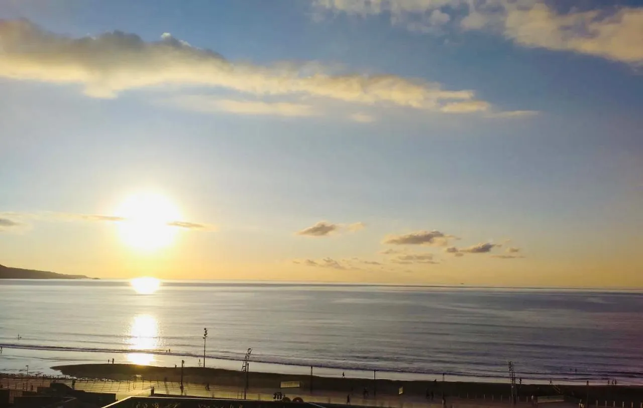 Apartamento Vistas Mar Playa Las Canteras Primera Linea Wifi Las Palmas de Gran Canaria España