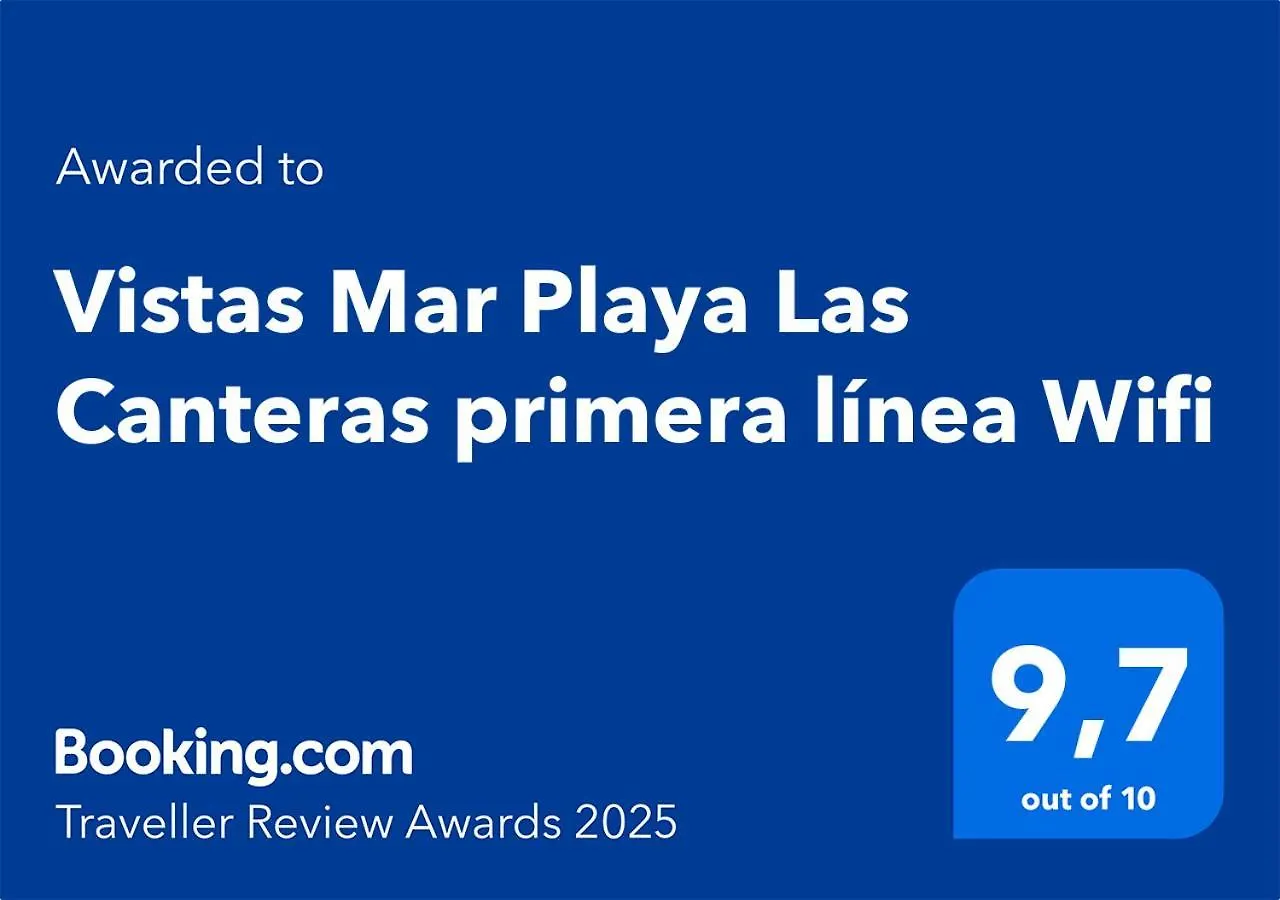 Apartamento Vistas Mar Playa Las Canteras Primera Linea Wifi Las Palmas de Gran Canaria